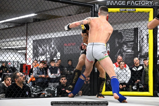 2023-11-18 Milano in the Cage 11 01527 IMMAF - Federico Pintus-Fabio Gsell